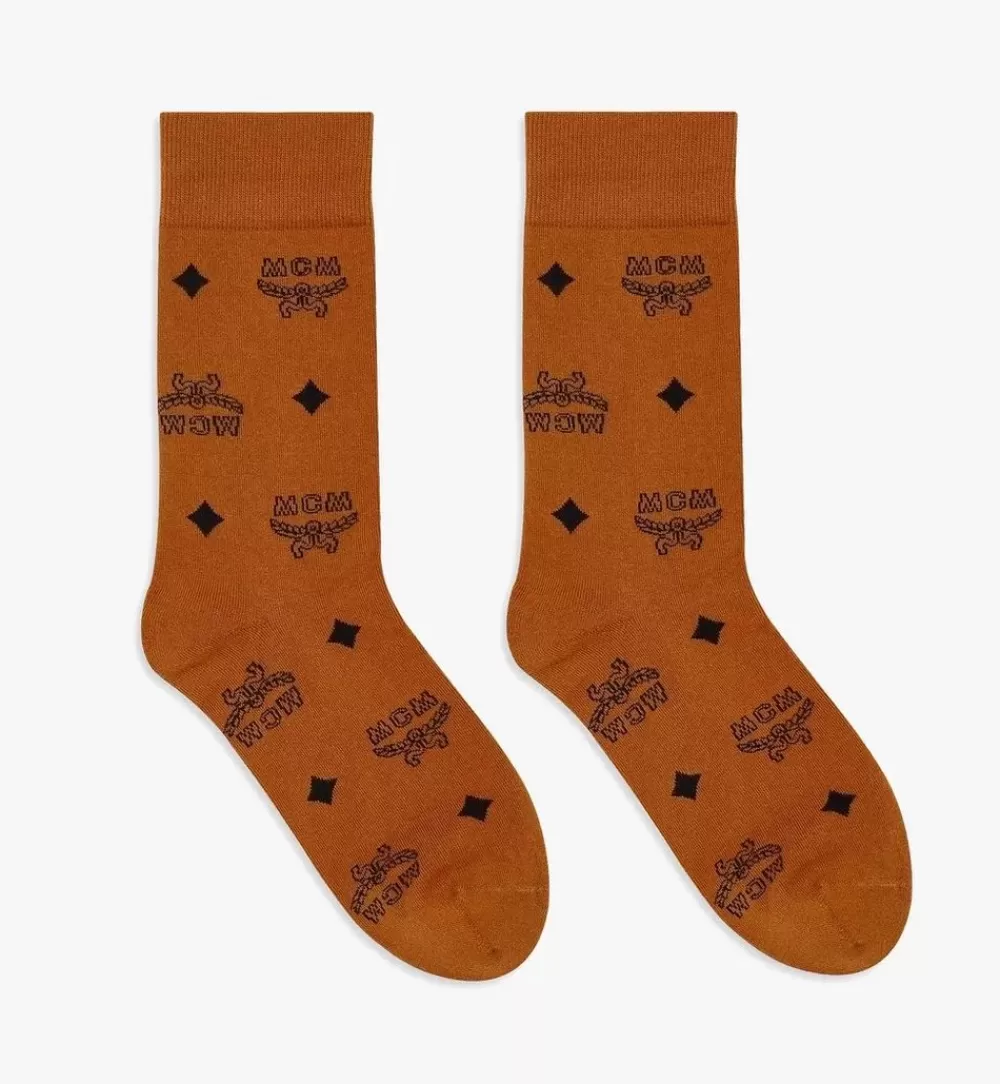 MCM Worldwide Sneakers | Monogram Knit Socks